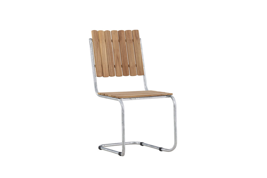 Holmsund Essstuhl - Zink - / Teak