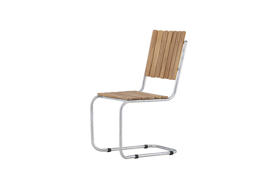 Holmsund Essstuhl - Zink - / Teak
