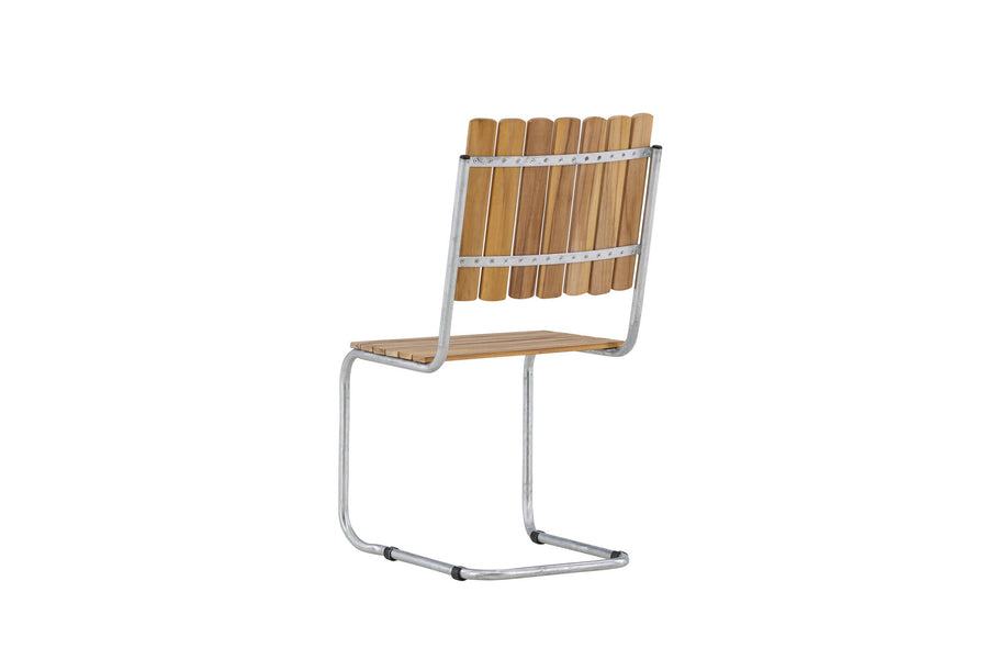 Holmsund Essstuhl - Zink - / Teak