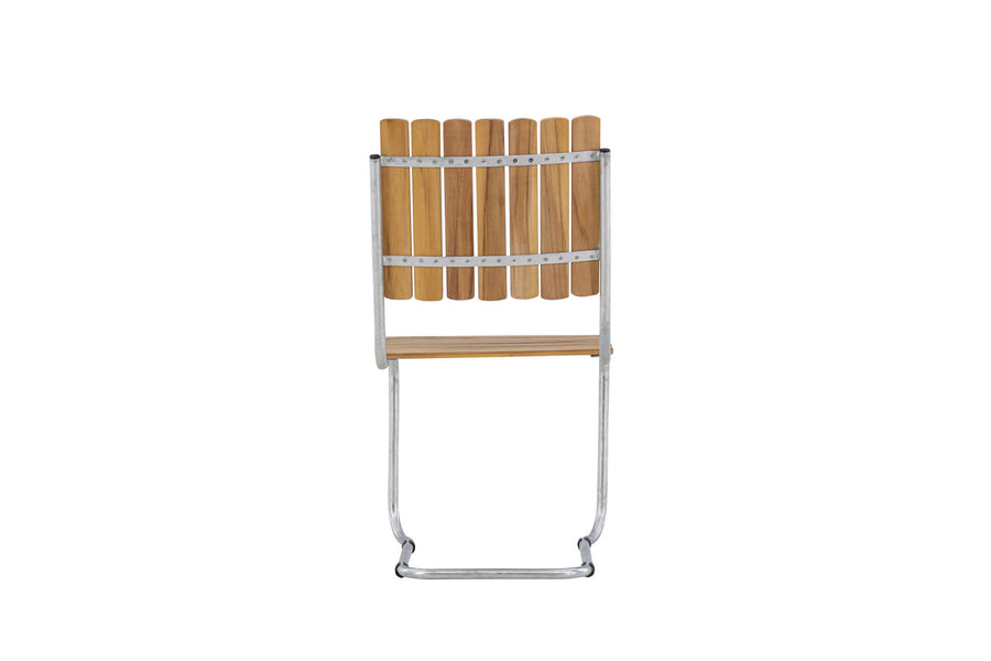 Holmsund Essstuhl - Zink - / Teak