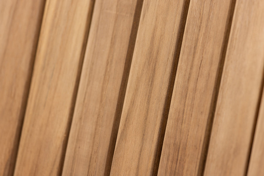 Holmsund Essstuhl - Zink - / Teak