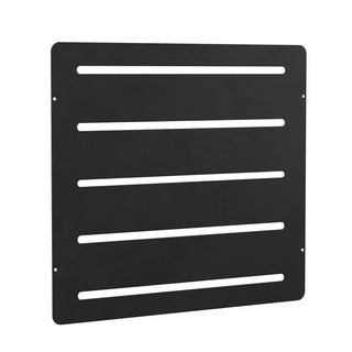 RAMA Sichtschutz 4-sektion hoch, schwarz, L320 x B30 x H153 cm