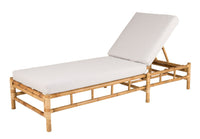 CANE Sonnenliege natur/hellgrau