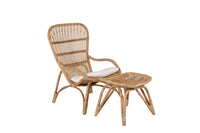 ELLA Sessel mit Hocker 