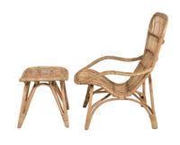 ELLA Sessel mit Hocker