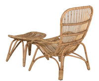 ELLA Sessel mit Hocker