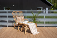 ELLA Sessel mit Hocker 