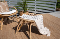 ELLA Sessel mit Hocker 