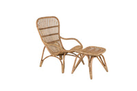 ELLA Sessel mit Hocker 