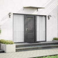 MODERN Eingangsüberdachung, L130 x B85 x H27,5 cm, grau