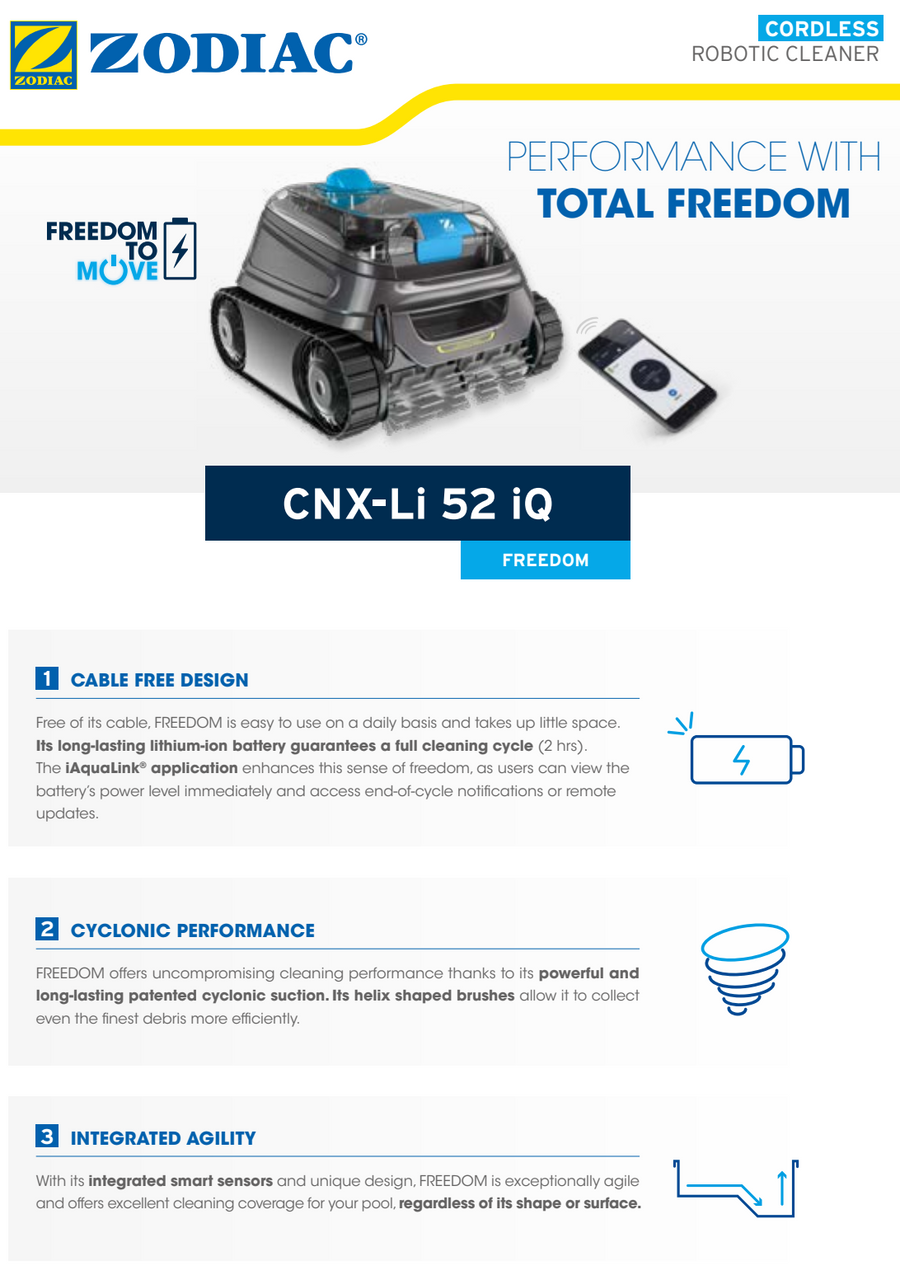 FREDOOM 52 CNX-Li iQ Poolroboter