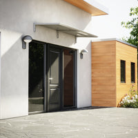 MODERN Eingangsüberdachung, L260 x B85 x H27,5 cm, grau