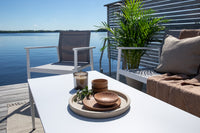 BREAK Sofa-Gruppe weiß/grau