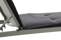 Hanna Auflage für Liegestuhl - dunkelgrau