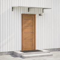 MODERN Eingangsüberdachung, L200 x B85 x H27,5 cm, grau