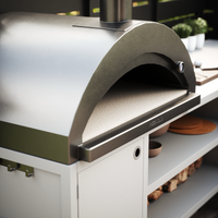 UMAMI Außenküchenpaket, Spülenmodul, Eckmodul, Modul 3, weiß