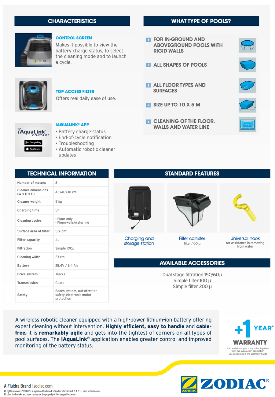 FREDOOM 52 CNX-Li iQ Poolroboter