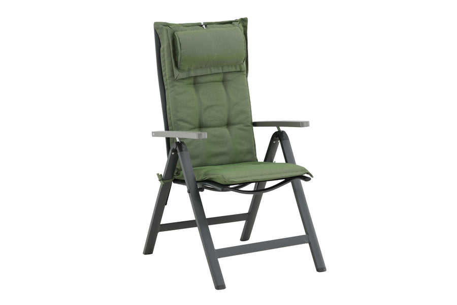 Olive Polster 5-fach verstellbar 6er-Pack 
