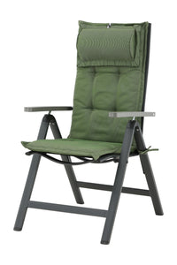 Olive Polster 5-fach verstellbar 6er-Pack 