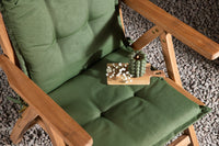 Olive Polster 5-fach verstellbar 6er-Pack 