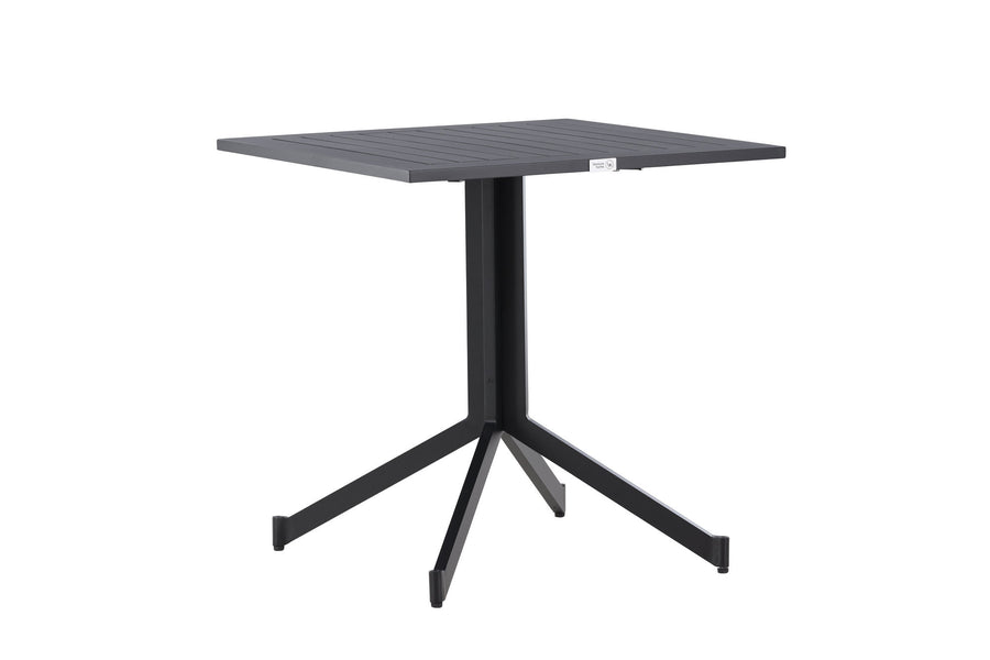 Way - Café-Tisch - schwarz / schwarz 70*70cm