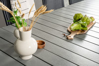 Levels Esstisch 229/310 - schwarz / grau + Albany 5:pos Essstuhl - schwarz