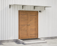 MODERN Eingangsüberdachung, L300 x B85 x H27,5 cm, grau