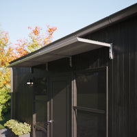 MODERN Eingangsüberdachung, L300 x B85 x H27,5 cm, grau