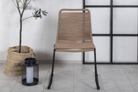 Lindos Essstuhl 2er-Pack (stapelbar)