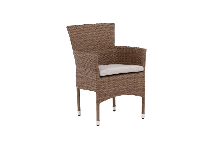Malina Essstuhl 2er-Pack - natur / beige
