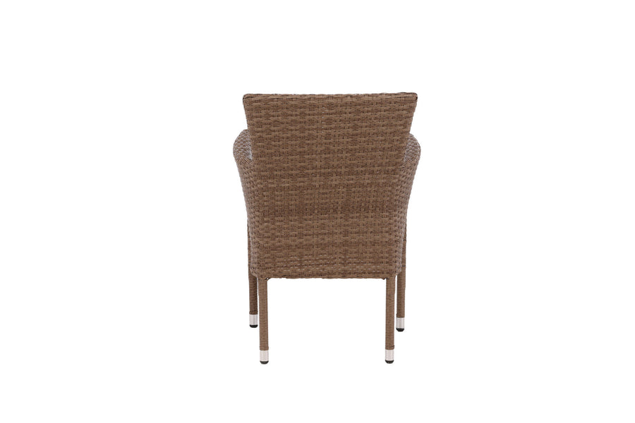 Malina Essstuhl 2er-Pack - natur / beige