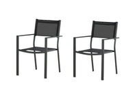 Copacabana Esszimmerstuhl 2er-Pack (stapelbar) 
