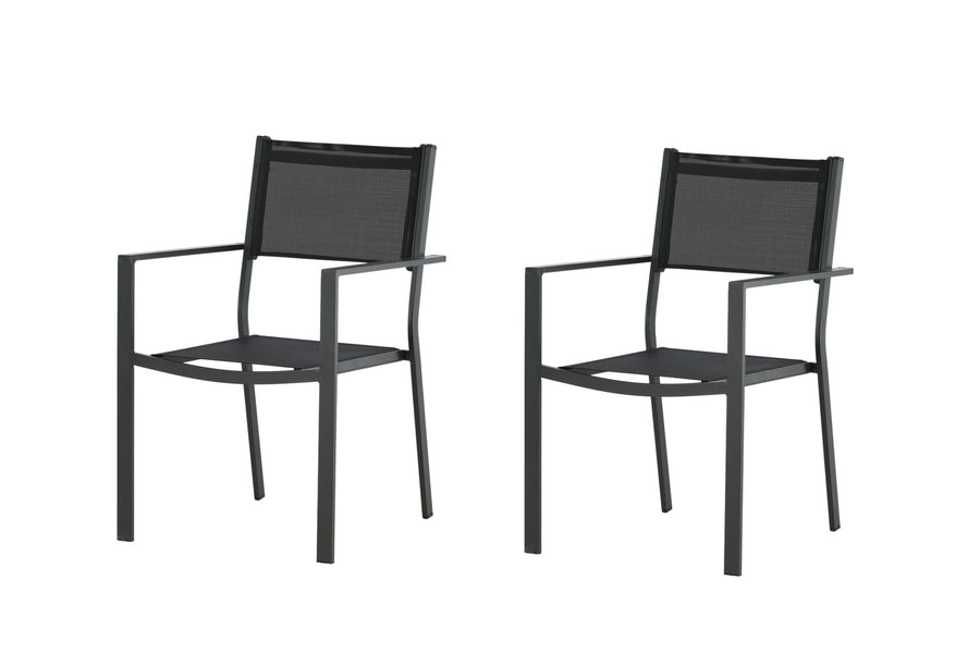 Copacabana Esszimmerstuhl 2er-Pack (stapelbar) 