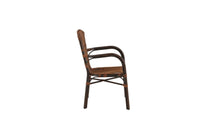 Galera Essstuhl - braun / alu