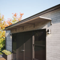 MODERN Eingangsüberdachung, L400 x B85 x H27,5 cm, grau