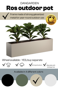 ROS Außenblumentöpfe 2er-Pack