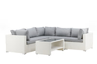 Amazon Ecksofa mit Couchtisch
