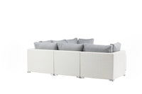 Amazon Ecksofa mit Couchtisch