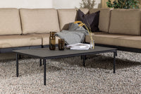 Pehnna Lounge-Set Metall - Schwarz / Sand