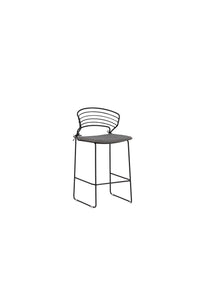 Milano Barhocker 4er-Set 