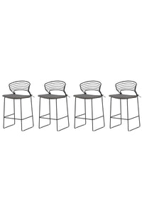Milano Barhocker 4er-Set 