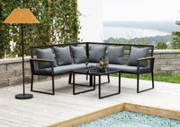 DALLAS Eckgruppe mit Couchtisch