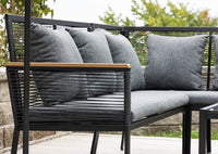 DALLAS Eckgruppe mit Couchtisch