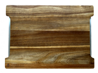 Schneidebrett mit Schalen