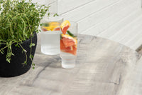 Milano Bar Tisch Metall - Weiß / Rund ø70