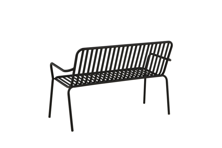 Peking Sofa - schwarz / alu