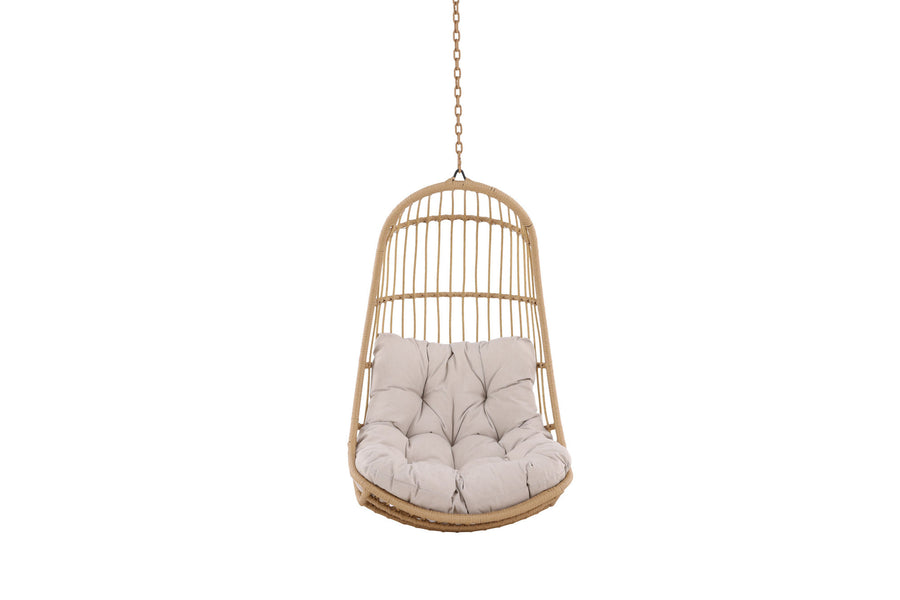 Pulau Hängestuhl Rattan Natur / Beige