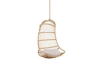 Pulau Hängestuhl Rattan Natur / Beige
