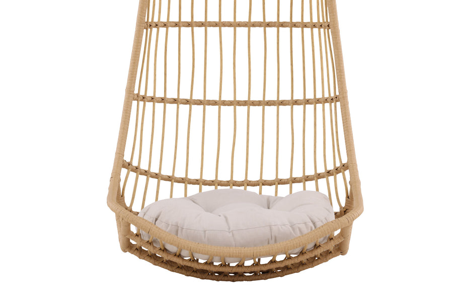 Pulau Hängestuhl Rattan Natur / Beige
