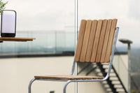 Holmsund Essstuhl - Zink - / Teak